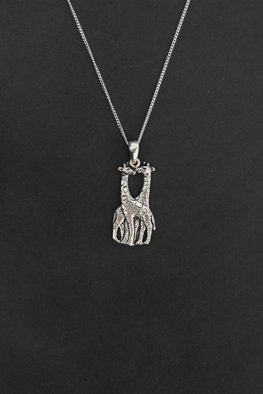 Two Giraffe Pendant