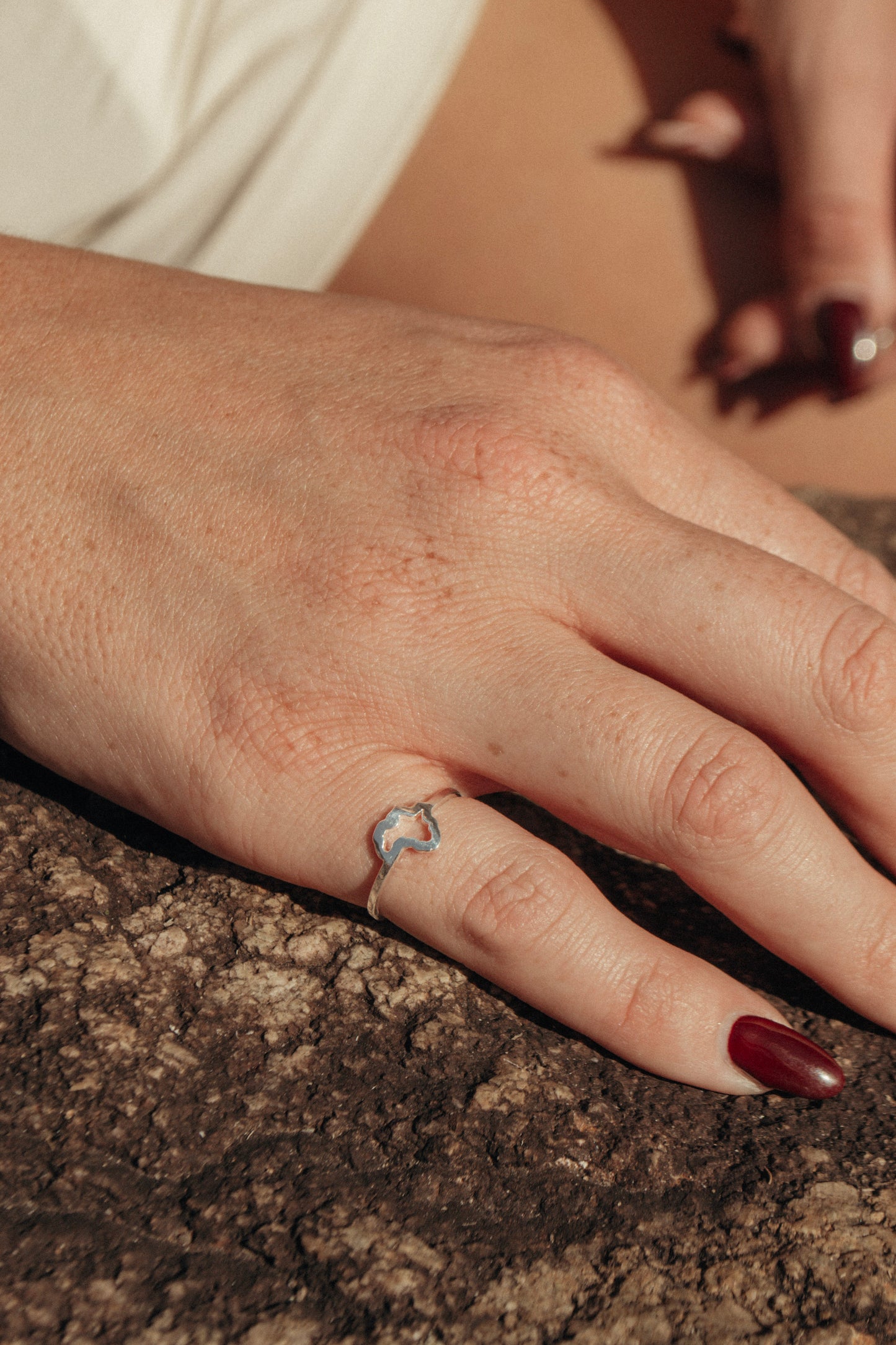 Africa Cutout Ring