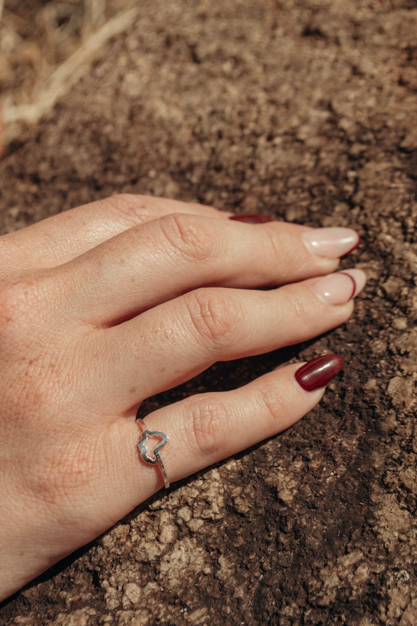 Africa Cutout Ring