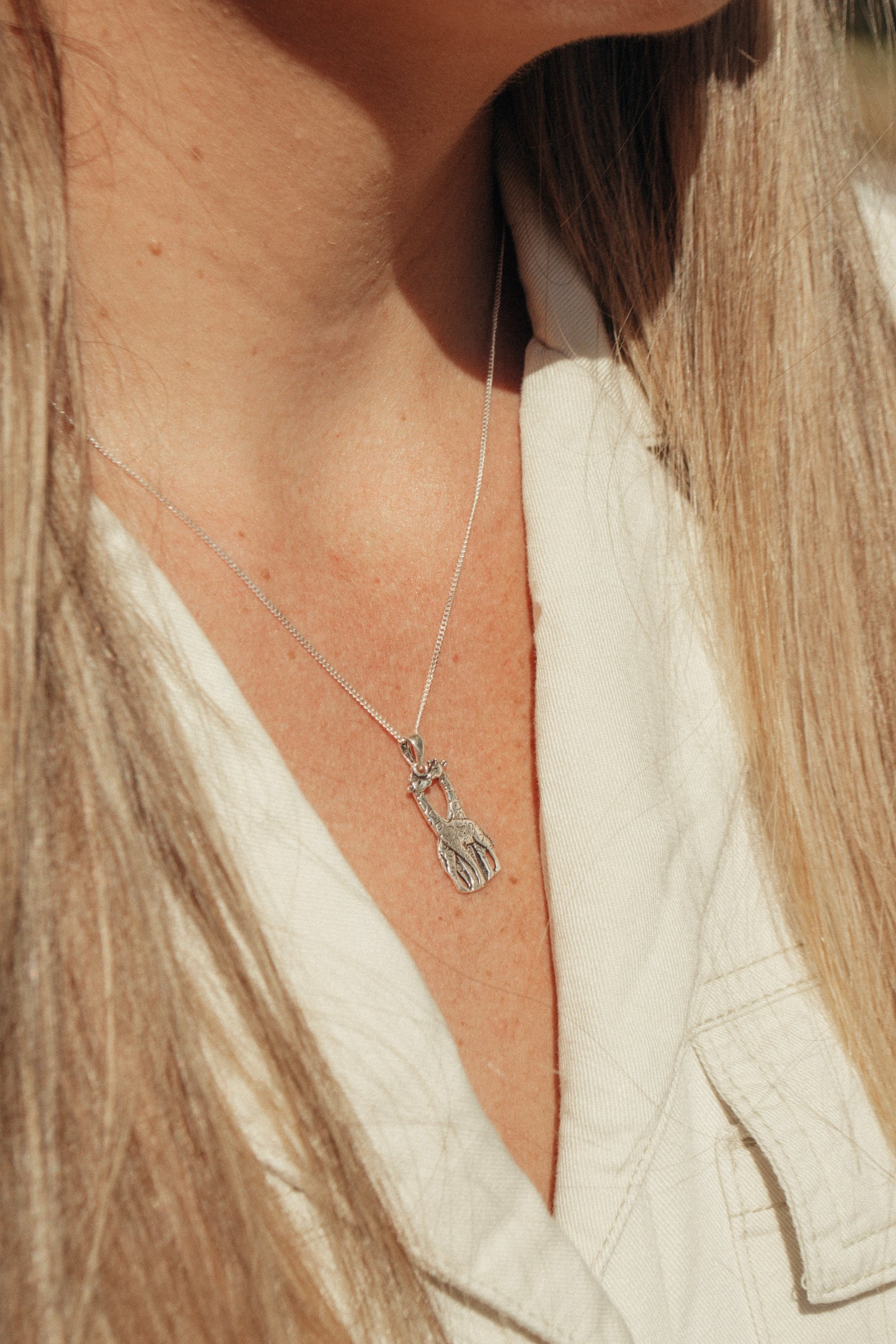 Two Giraffe Pendant