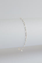 Fine Paperclip Bracelet