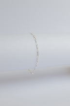 Fine Paperclip Bracelet