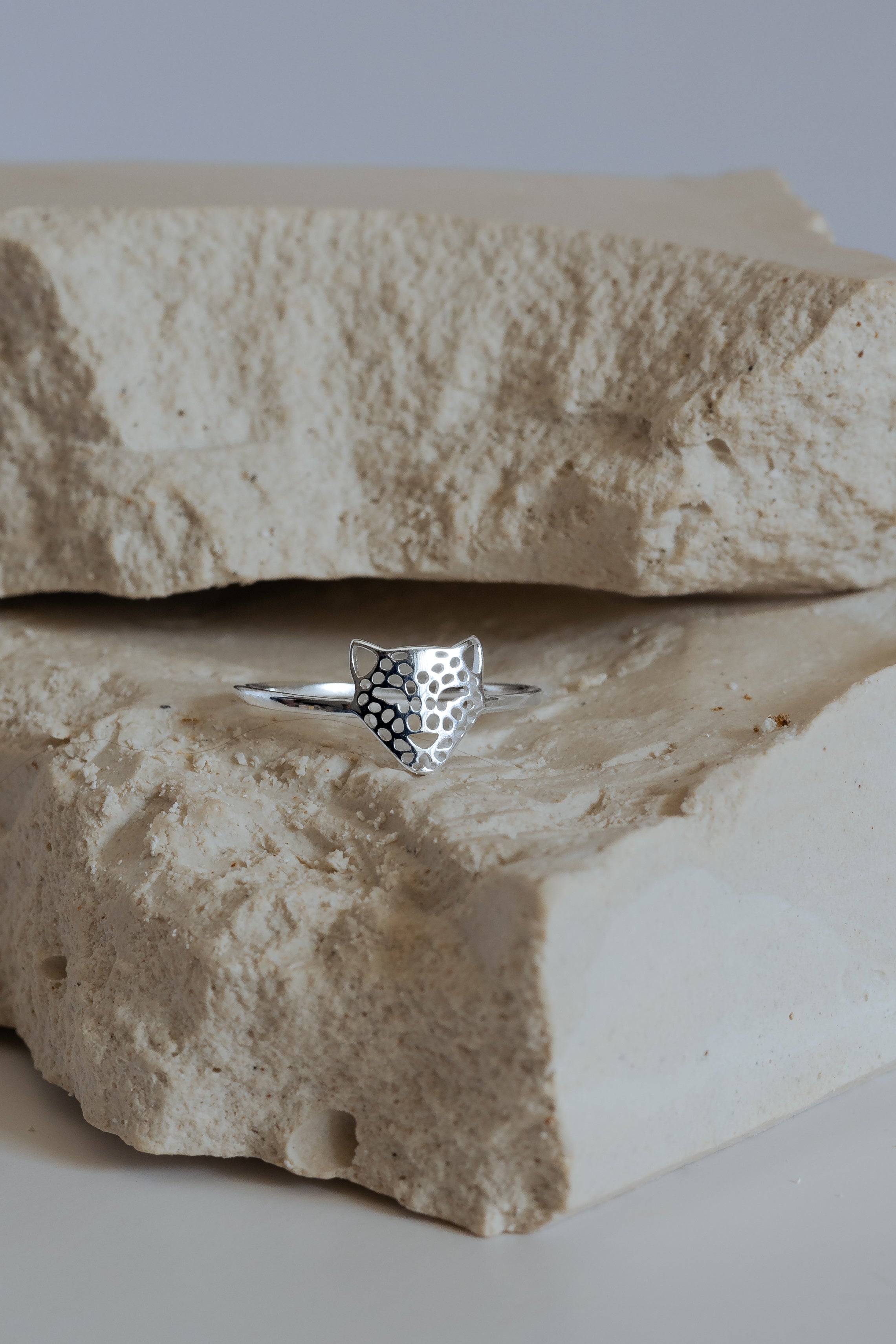 Leopard Face Ring