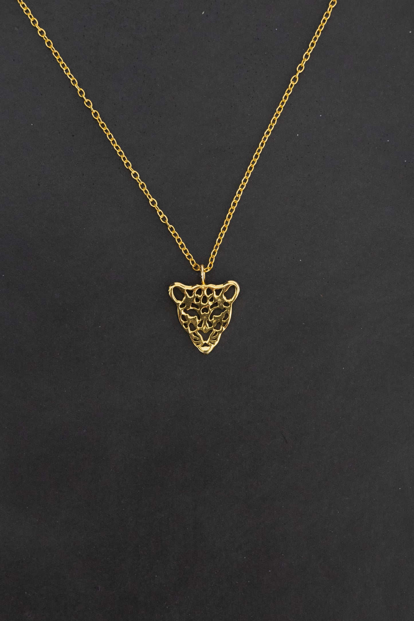 Leopard Face Pendant