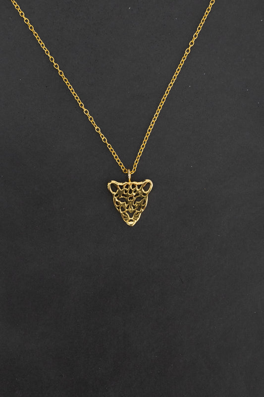 Leopard Face Pendant
