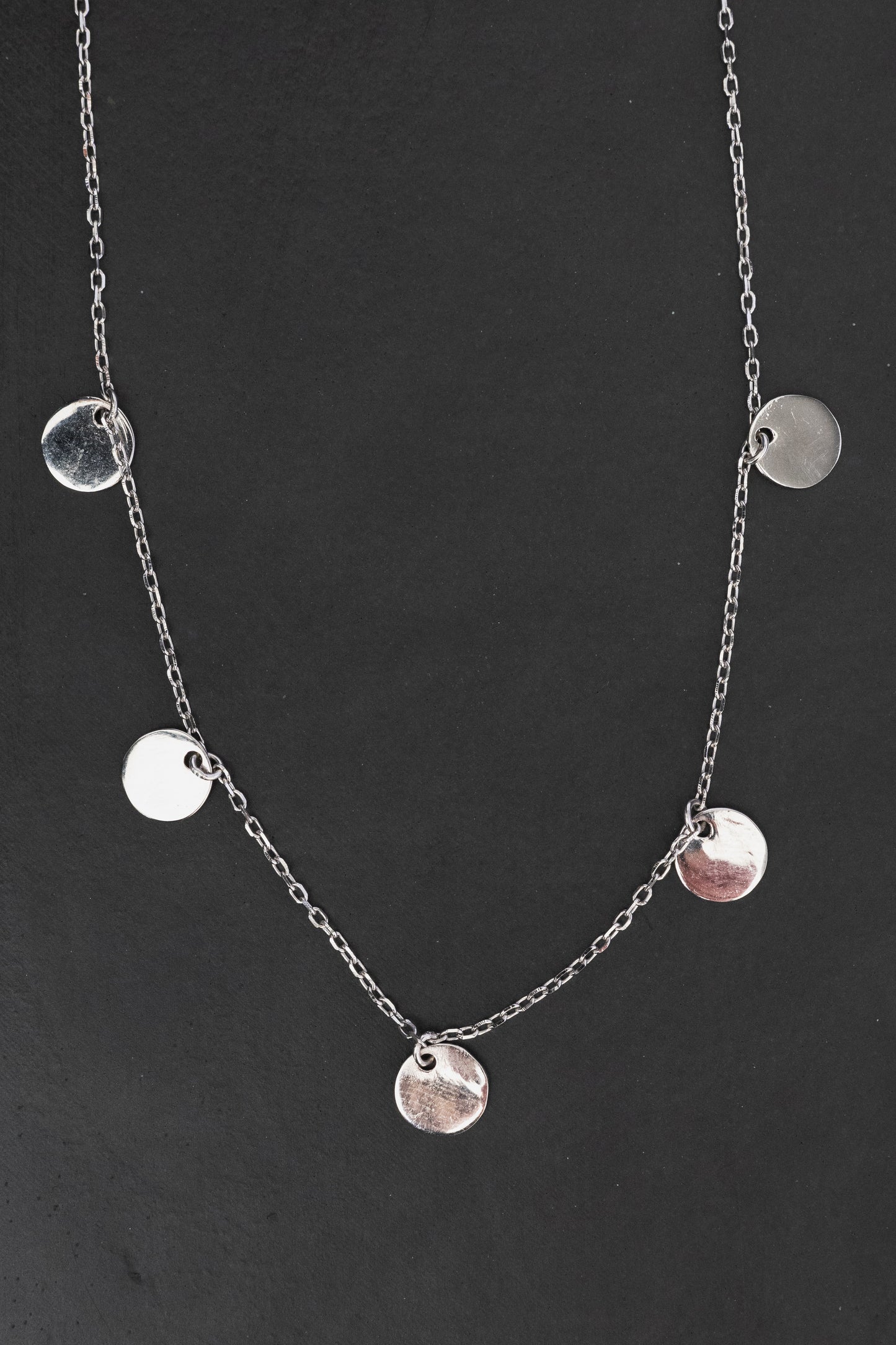 Five Solid Circles Pendant