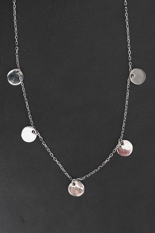 Five Solid Circles Pendant