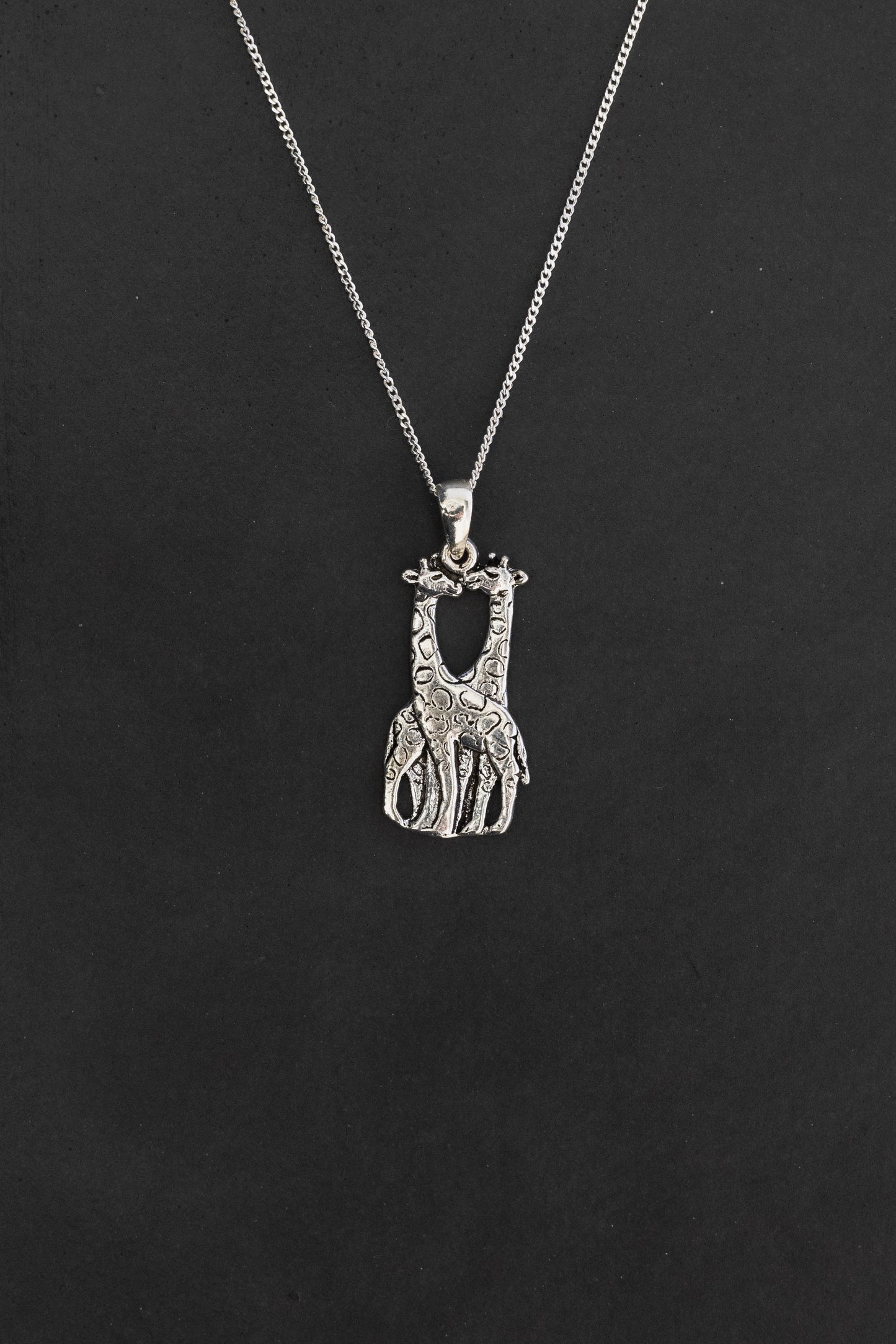 Two Giraffe Pendant