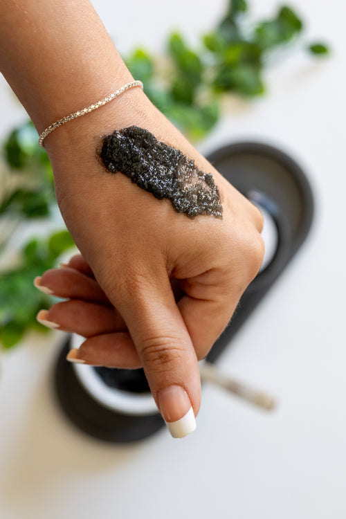Activated Charcoal Sugar Scrub