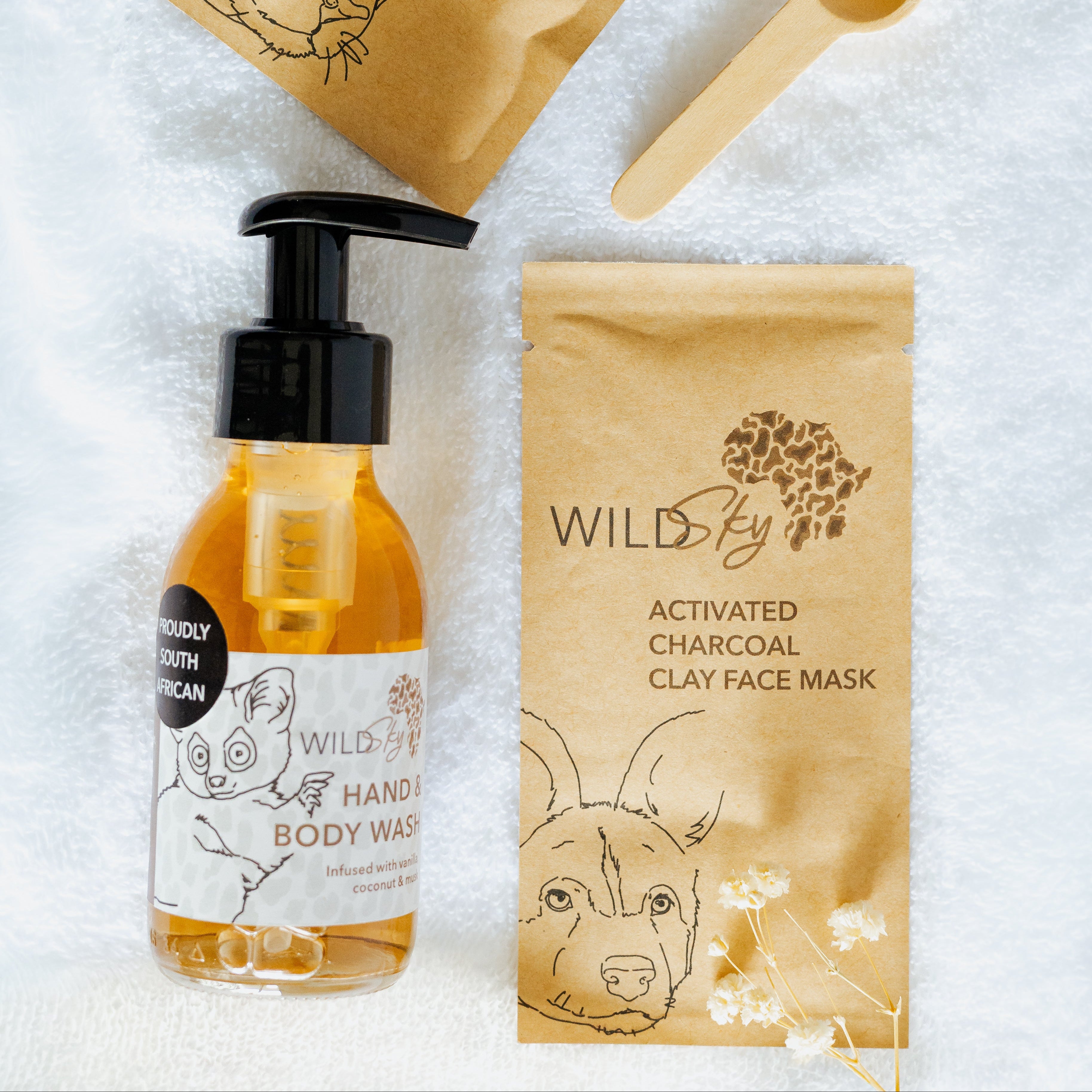 Activated Charcoal Clay Face Mask Satches