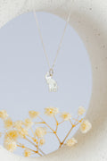 Elephant Trunk Up Pendant with Heart Cutout