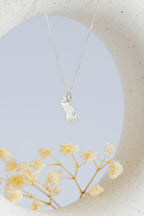 Elephant Trunk Up Pendant with Heart Cutout