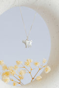 Buffalo Pendant with Heart Cutout