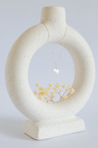 Africa Map Pendant with Heart Cutout