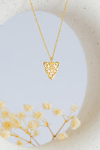 Leopard Face Pendant