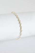 Snake twisted Ball Bead Bracelet