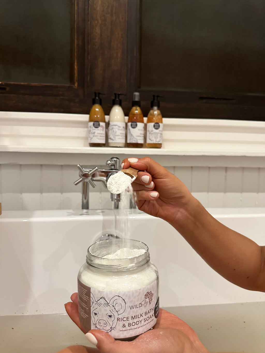 Bath Rice Milk Powder Soak