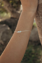 Lion with Heart Cutout Bracelet