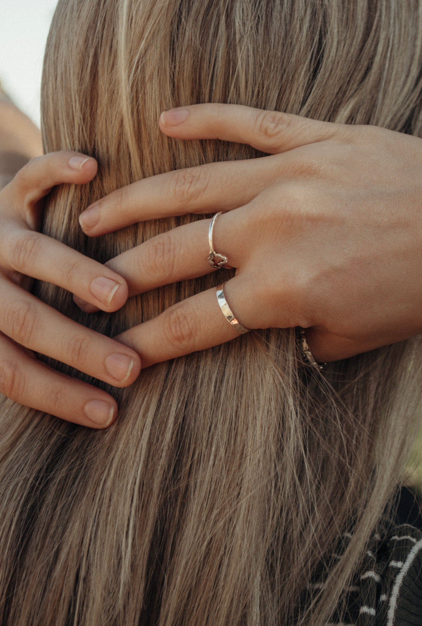 Hammered Band Ring