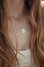 World Map Cutout Pendant